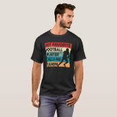 私のサッカーお気に入りの選手は私を祖父と呼ぶ Tシャツ (正面フル)