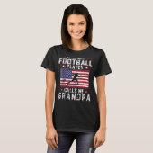 私のサッカーお気に入りの選手は私を祖父と呼ぶ Tシャツ (正面フル)