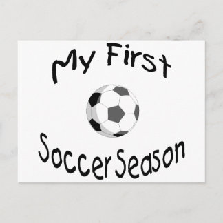 私のサッカーの1シーズン ポストカード