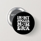 私のサッカーママ時代 缶バッジ (正面&裏面)