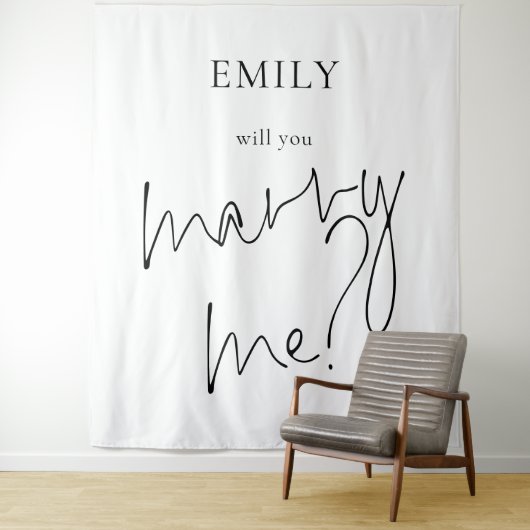 私のサプライズ企画書のサインと結婚してくれないか タペストリー (インサイチュ)