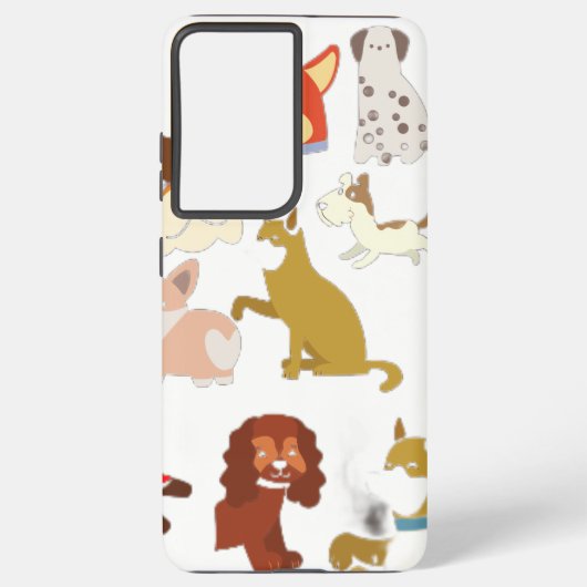私のサムスン銀河系の私のかわいい犬は23の電話ケース SAMSUNG GALAXYケース (裏面)