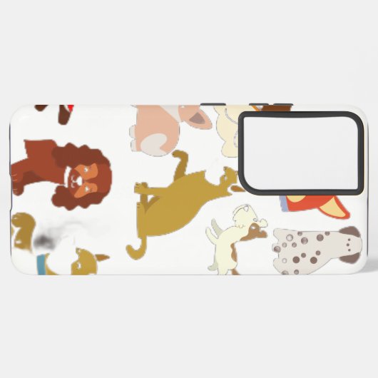 私のサムスン銀河系の私のかわいい犬は23の電話ケース SAMSUNG GALAXYケース (左側面)