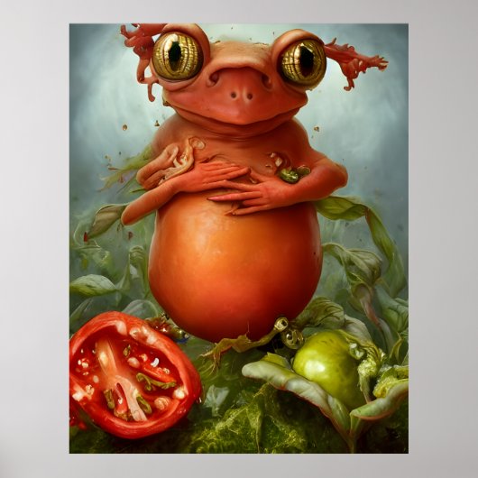 私のサラダに生き物がある ポスター (正面)