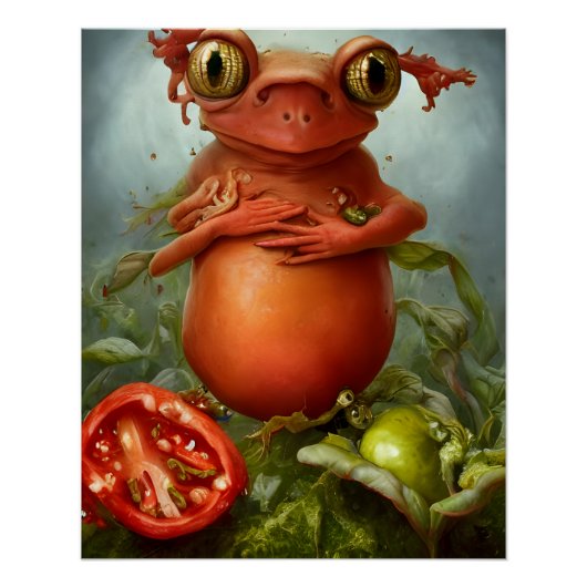 私のサラダに生き物がある ポスター (正面)