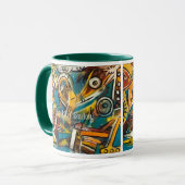 「私のサルじゃない!」 飲料用マグカップ マグカップ (正面左)