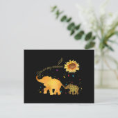 私のサンシャイン・ヒンフラワー・ゾウ自閉症 シーズンポストカード (スタンド正面)