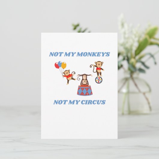 私のサーカスではない – 私のサルではない シーズンカード (スタンド正面)