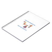 私のサーカスではない – 私のサルではない ノートブック (左側)