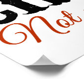 私のサーカスではない – 私のモンキーポスターではない ポスター (角)