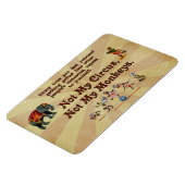 私のサーカスではなく私のサル マグネット (左側)