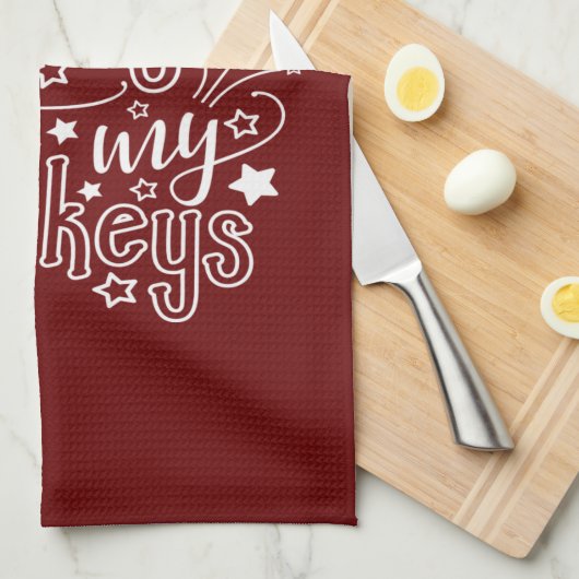 私のサーカスではなく私の猿の母の政治的おもしろいな キッチンタオル (四つ折り)