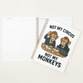 私のサーカスではなく、私のサル – 漫画のおもしろい僧侶 プランナー手帳 (ディスプレー)