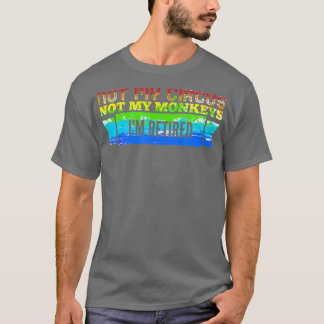 私のサーカスは私のサルではない退職した Tシャツ