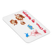 私のサーカス。私の猿。 マグネット (右側)