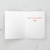 私のサーキットを炒める – Nerdy Engineer Valentine Card シーズンカード (内部)