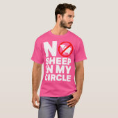 私のサークルに羊はいない Tシャツ (正面フル)