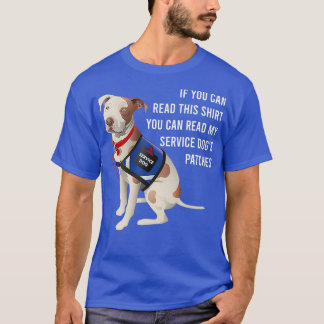 私のサービス読ドッグパッチTの犬 Tシャツ