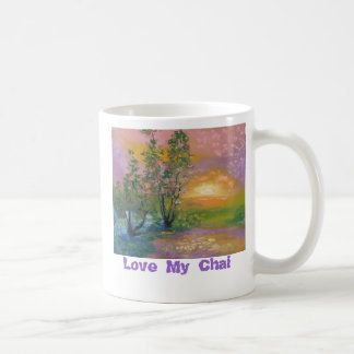 私のシェを愛して下さい コーヒーマグカップ