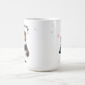 私のシェットランド・ シープドッグはバレンタイン コーヒーマグカップ (中央)