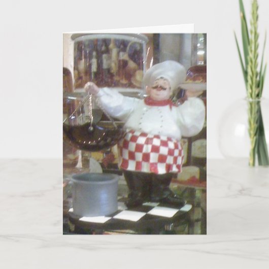 私のシェフお気に入りのの誕生日に カード (正面)