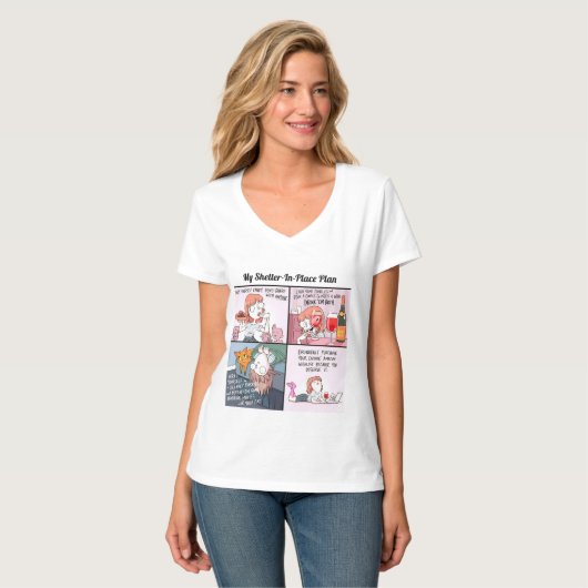 私のシェルターはTシャツを着ている Tシャツ (正面フル)