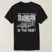 私のシックなDigsは、後部解体ダーブでバン' Tシャツ (デザイン正面)