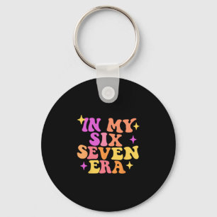 私のシックスセブン時代はおかしい 67 ミーム Six Seven Era Me キーホルダー