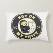 私のシフト上にないグリムリーパーハロウィーン引用文 アクセントクッション (正面)