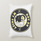 私のシフト上にないグリムリーパーハロウィーン引用文 アクセントクッション (正面(垂直))