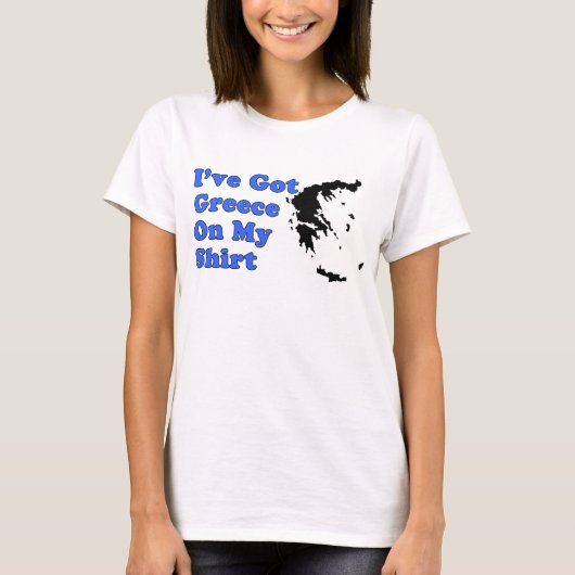 私のシャツのギリシャ Tシャツ (正面)