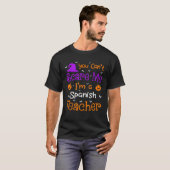 私のシャツを怖がらせることはおもしろい先生ハル Tシャツ (正面フル)