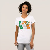 私のシャムロックに接吻して下さい Tシャツ (正面フル)