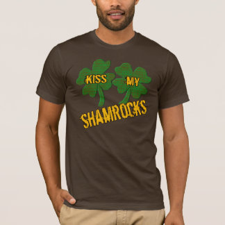 私のシャムロックのTシャツに接吻して下さい Tシャツ