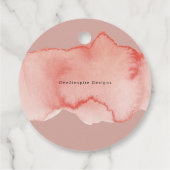 私のシャワーからあなたのものまで、赤面、バラ金ゴールド フェイバータグ (裏面)