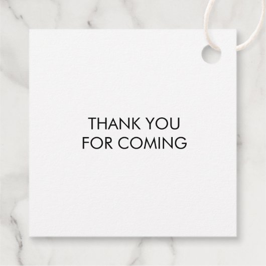 私のシャワーからあなたのブライダルシャワーブルー フェイバータグ (裏面)