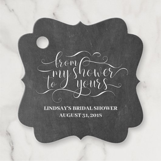 私のシャワーから君のシャワーまで フェイバータグ (正面)