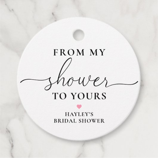 私のシャワーから貴方の石鹸までクイン フェイバータグ (正面)