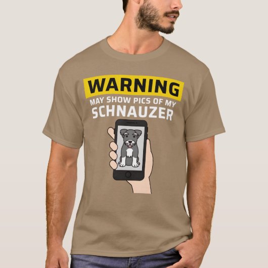 私のシュナウザーの写真が表示されるかもしれません ビンテージ Tシャツ (正面)