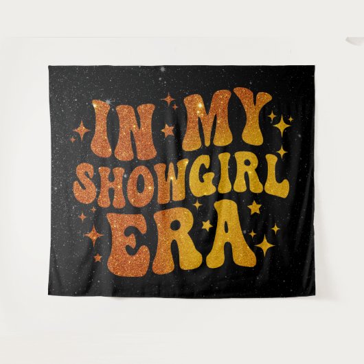 私のショーガール時代の娘の人生 タペストリー (正面(横))