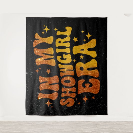 私のショーガール時代の娘の人生 タペストリー (正面)