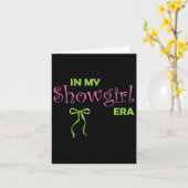 私のショーガール時代 ゴージャスライフ オブ ア ショーガール ハロウィン カード (黄色い花)