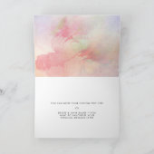 私のシンプル結婚式の日に私の兄に折り畳まれた カード (内部)