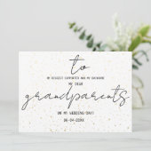 私のシンプル結婚式の日に私の祖父母に追加 (スタンド正面)