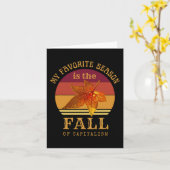 私のシーズお気に入りのンは資本主義アンチの秋である カード (黄色い花)