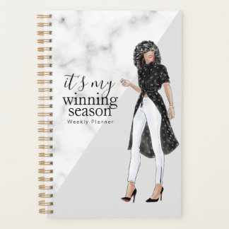 私のシーズンプランナーだ。 プランナー手帳