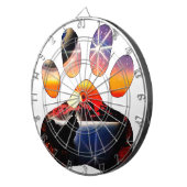 私のシーズー（犬） Tzuを愛して下さい ダーツボード (正面右)