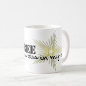 私のシービーは私の空に星を置きます! コーヒーマグカップ (正面右)