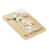 私のシーラムテリア食べーの宿題 マグネット (右側)