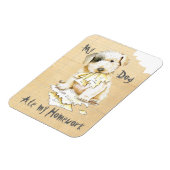 私のシーラムテリア食べーの宿題 マグネット (左側)